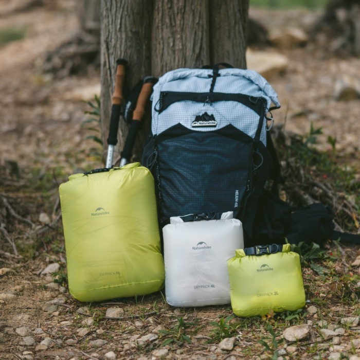 Гермомішок Naturehike CNK2550XB012, 4 л, білий, укр, укр