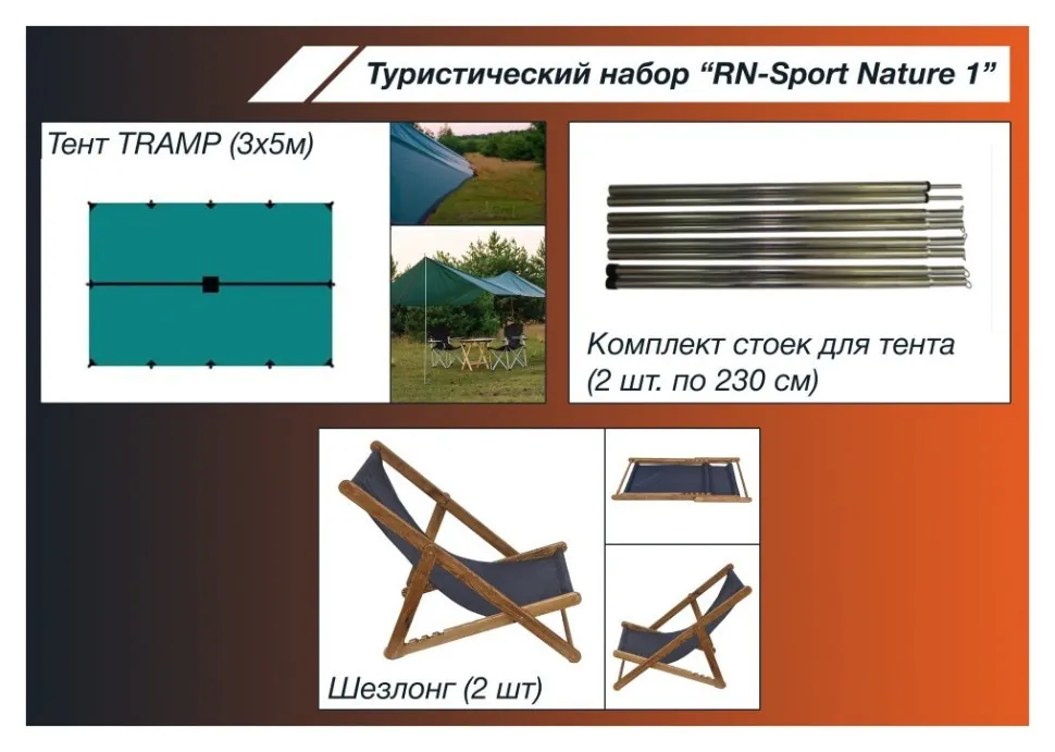 Туристичний набір "RN-Sport Nature 1" (RNS_RN-Nature1)
