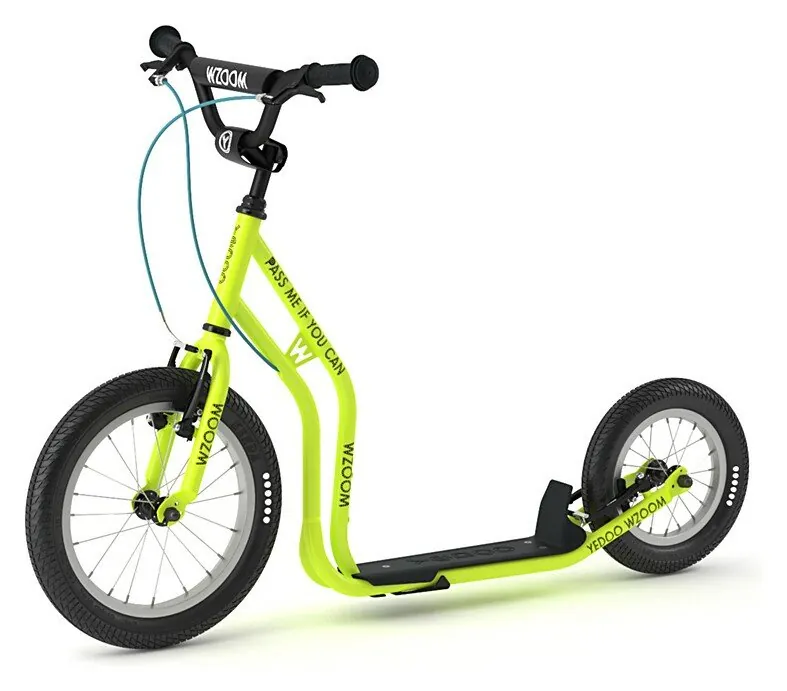 Самокат Yedoo Kids Wzoom Lime (91 x 14,5 x 54,5 см Lime, Navy)