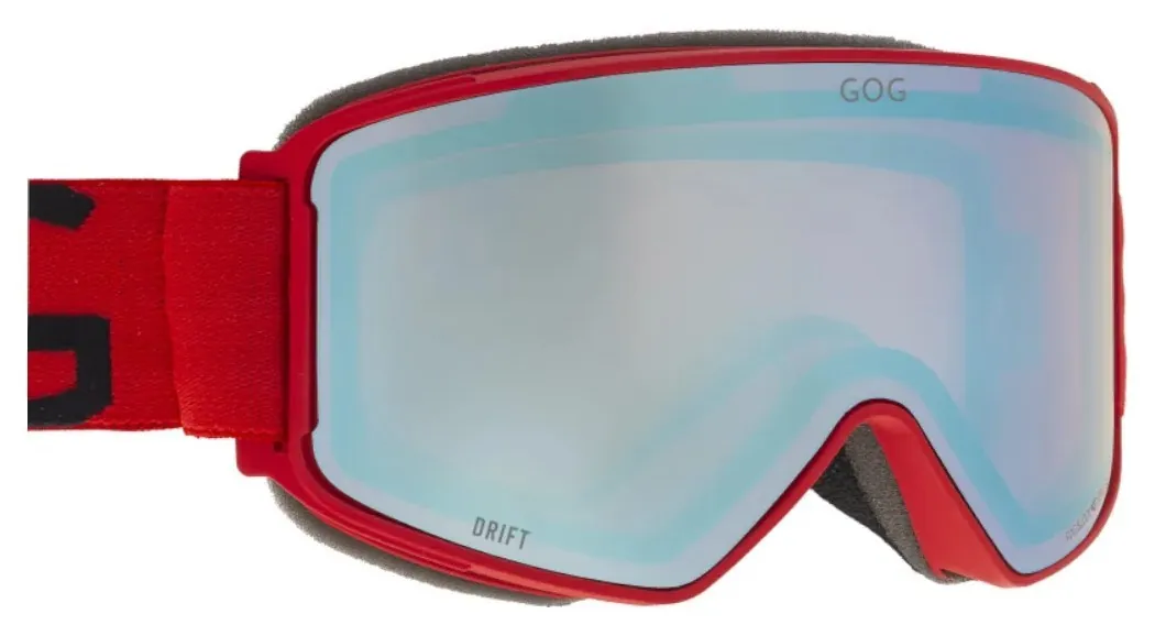 Маска GOG Drift Cat. 2 (Uni matt red/reflex blue)