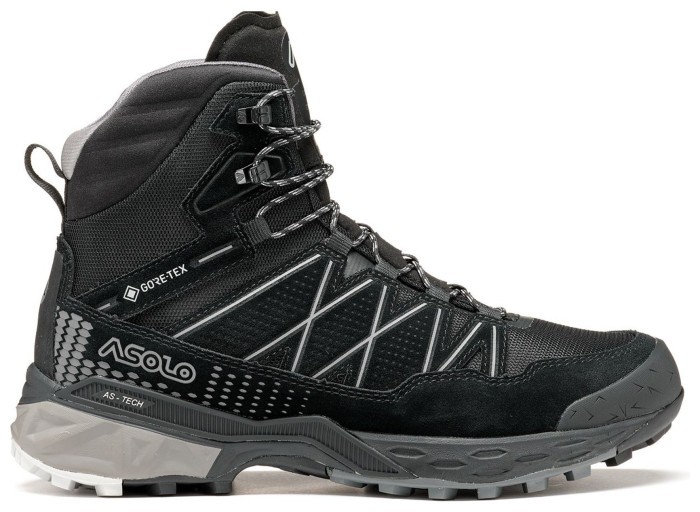 Ботинки мужские Asolo Tahoe Winter GTX MM, Black/Black, 42