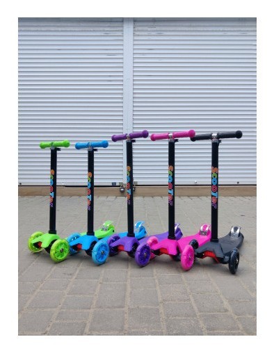 Дитячий самокат Scooter Maxi Light 072