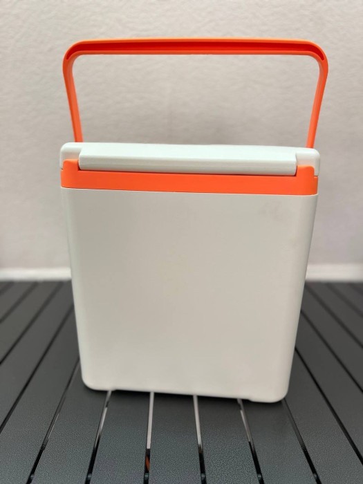 Термобокс BaseCamp Ice Master 14L, Light Gray/Coral
