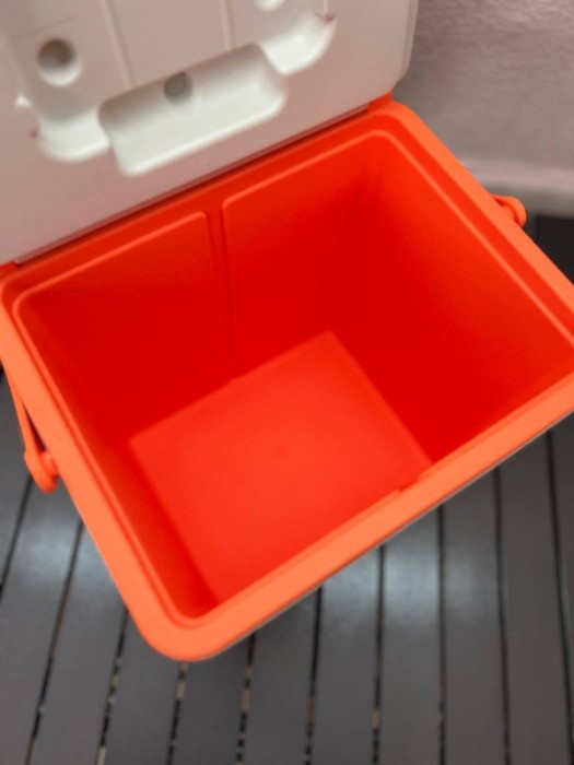 Термобокс BaseCamp Ice Master 14L, Light Gray/Coral
