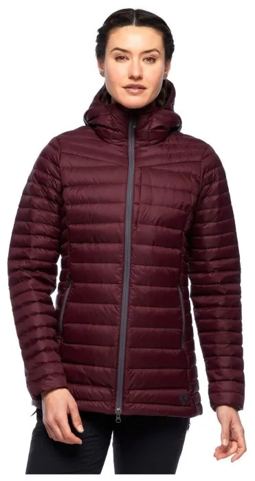 Женский легкий пуховик для треккинга Black Diamond Access Down Parka, S - Bordeaux