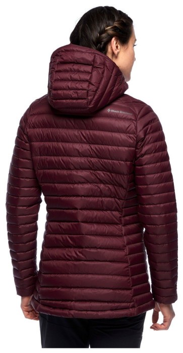 Женский легкий пуховик для треккинга Black Diamond Access Down Parka, S - Bordeaux
