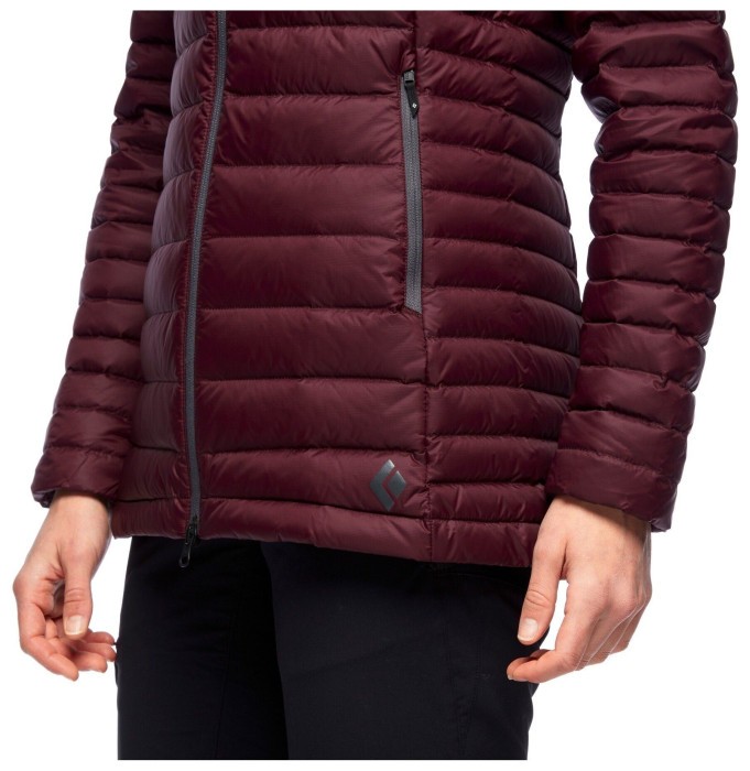 Женский легкий пуховик для треккинга Black Diamond Access Down Parka, S - Bordeaux