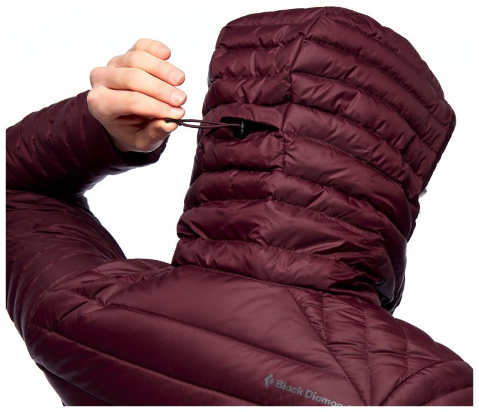 Женский легкий пуховик для треккинга Black Diamond Access Down Parka, S - Bordeaux