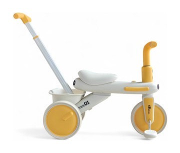 Триколісний велосипед-беговел з батьківською ручкою Tricycle 01 KE5189