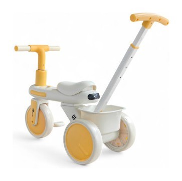 Триколісний велосипед-беговел з батьківською ручкою Tricycle 01 KE5189