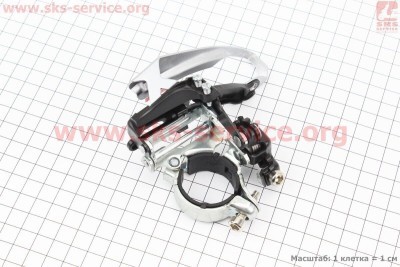 Перекид ланцюга Shimano передня з універсальною тягою, кріп. 31,8/34,9мм, під шатун 48T, FD-TY510