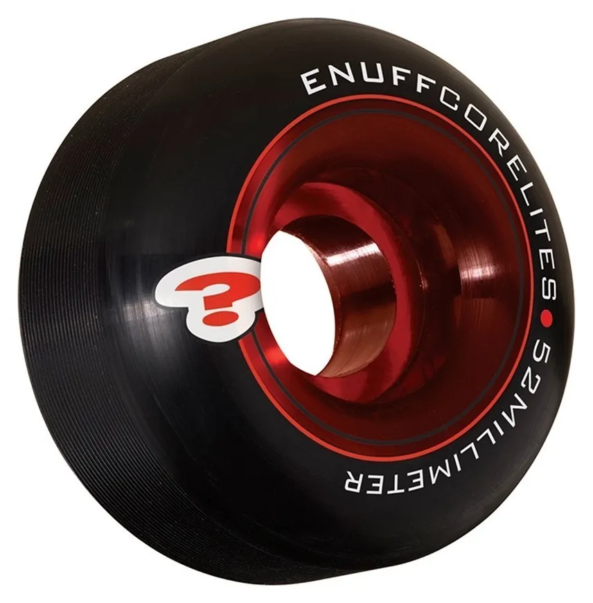 Enuff колеса Corelites 52 mm black-red (ENU525-BR)