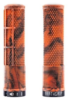 Гріпси DMR DeathGrip2 Thick Flangeless [Orange marble]