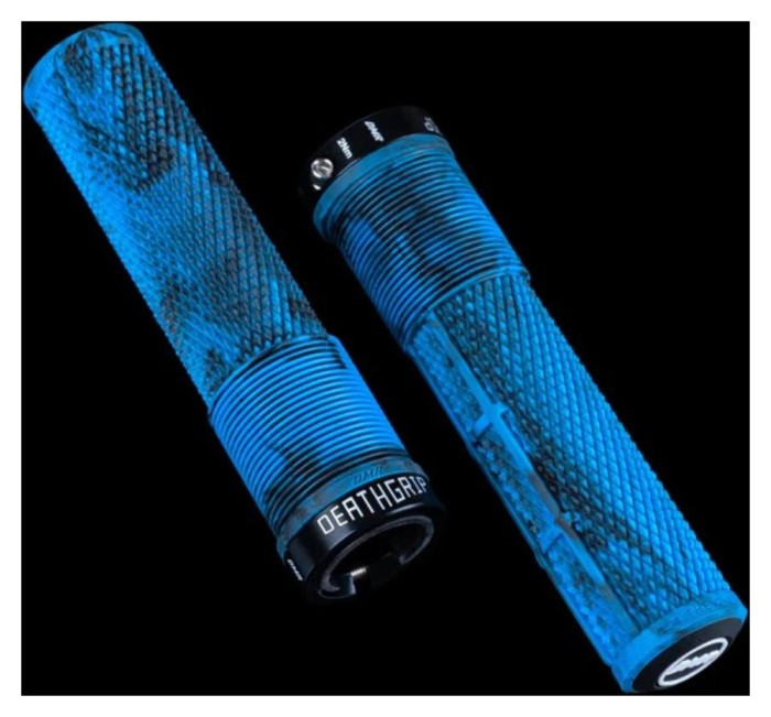 Гріпси DMR DeathGrip2 Thick Flangeless [Orange marble], укр, укр