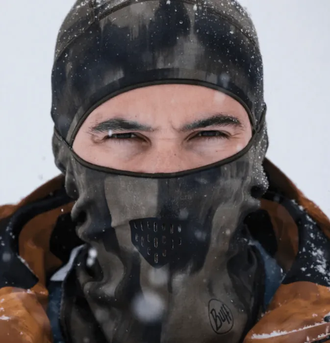 Балаклава Buff Thermonet Hinged Balaclava, Fust Camouflage