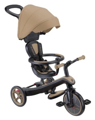 Велосипед дитячий GLOBBER серії EXPLORER TRIKE 4в1, пісочний, до 20кг, 3 колеса