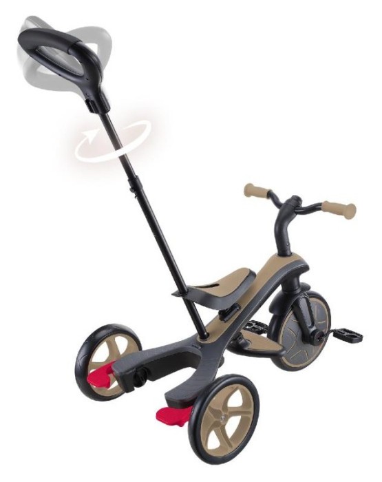 Велосипед дитячий GLOBBER серії EXPLORER TRIKE 4в1, пісочний, до 20кг, 3 колеса, укр, укр
