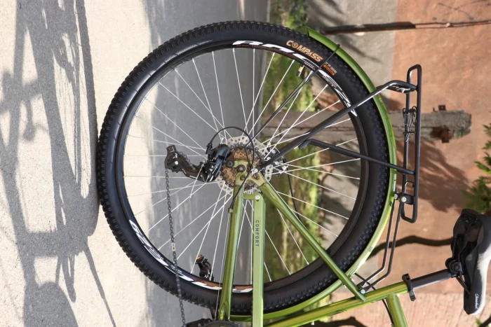 Велосипед ST 28" Dorozhnik COMFORT MALE DD FR рама-20" болотно-зеленый 2025