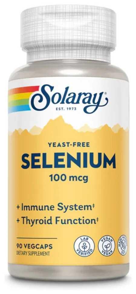 Selenium Yeast Free 100mcg - 90 vcaps