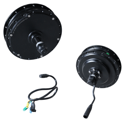 Мотор редукторный 450об/мин 48B 750Вт задний 36H под трещотку 150мм 12G GP 48GP-M58R