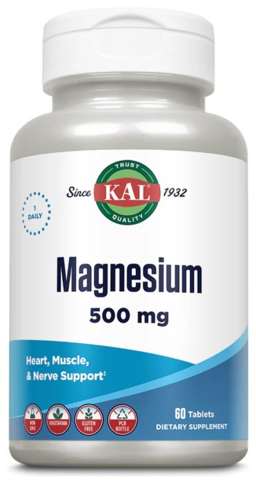 Magnesium One Daily 500mg - 60 tabs