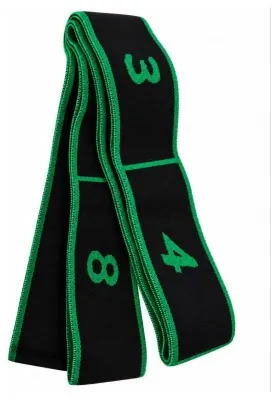 Резинка для растяжки и фитнеса с цифрами (8804) Bavar Sport (розовый)