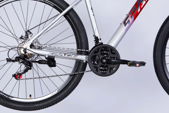 Велосипед AL 29" SPACE PHAETON DD FR рама-18" сріблясто-червоний 2026