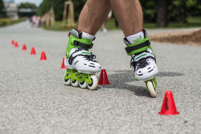 Роликові ковзани TEMPISH CRONOS/ зелені / 46, укр, укр