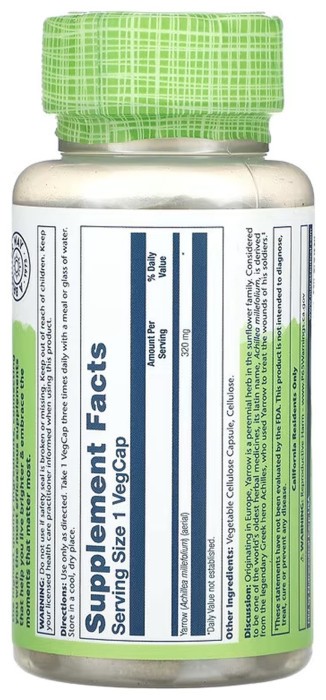 Yarrow Aerial 320mg - 100 vcaps