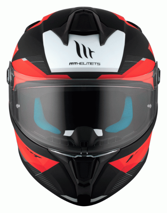 Мотошолом MT Targo S KAY B5 Matt Red ECE2206