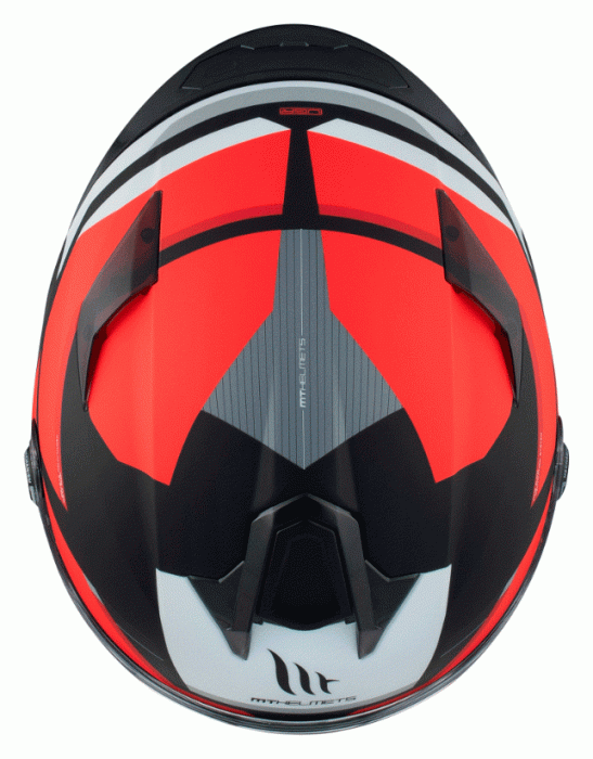 Мотошолом MT Targo S KAY B5 Matt Red ECE2206