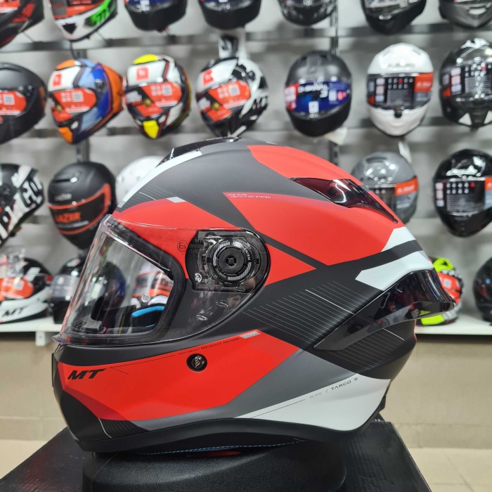 Мотошолом MT Targo S KAY B5 Matt Red ECE2206