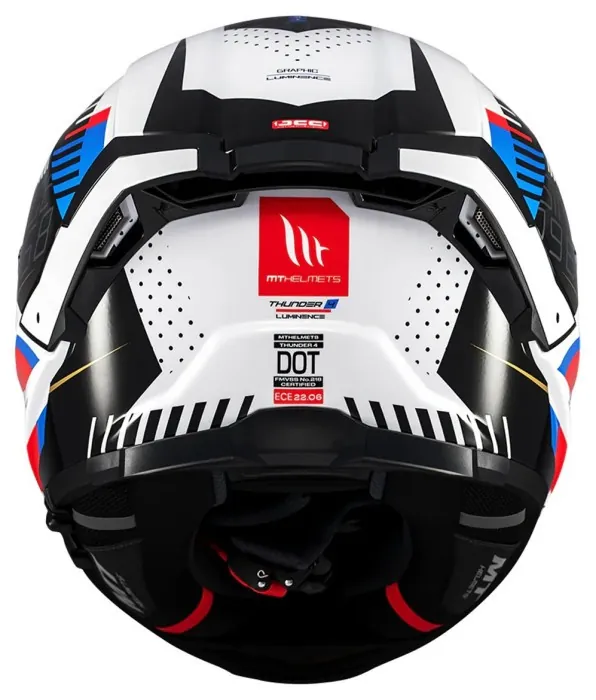 Мотошолом MT THUNDER 4 SV LUMINENCE A7 Gloss XS