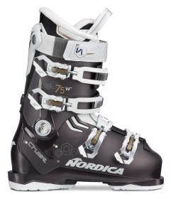 Ботинки горнолыжные Nordica THE CRUISE 75 W 37 (235мм) Black p./white/bronze (05065200-WRH)
