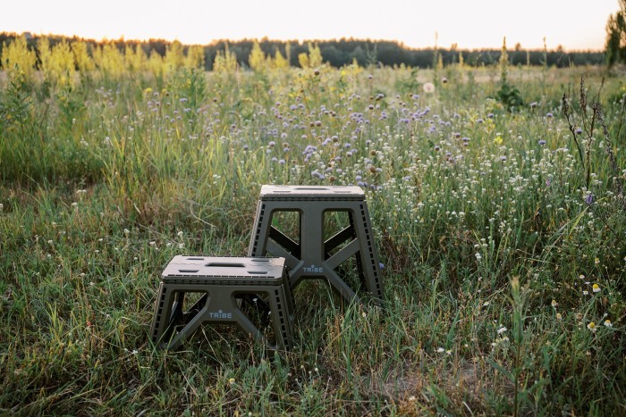 Стілець Tribe Camp Chair High пластиковий T-EF-0002-olive, укр, укр