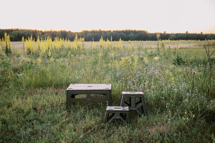 Стілець Tribe Camp Chair High пластиковий T-EF-0002-olive, укр, укр