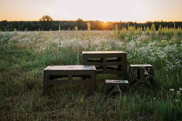 Стілець Tribe Camp Chair High пластиковий T-EF-0002-olive, укр, укр