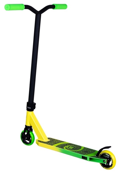 Самокат трюковой Hipe H1 Yellow/Green трюковый Hipe H1 Yellow/Green