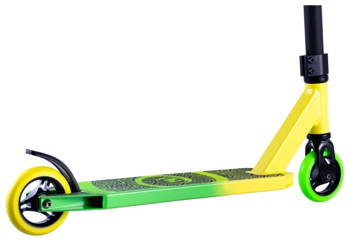 Самокат трюковой Hipe H1 Yellow/Green трюковый Hipe H1 Yellow/Green
