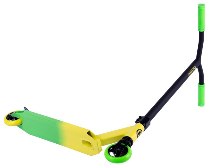 Самокат трюковой Hipe H1 Yellow/Green трюковый Hipe H1 Yellow/Green