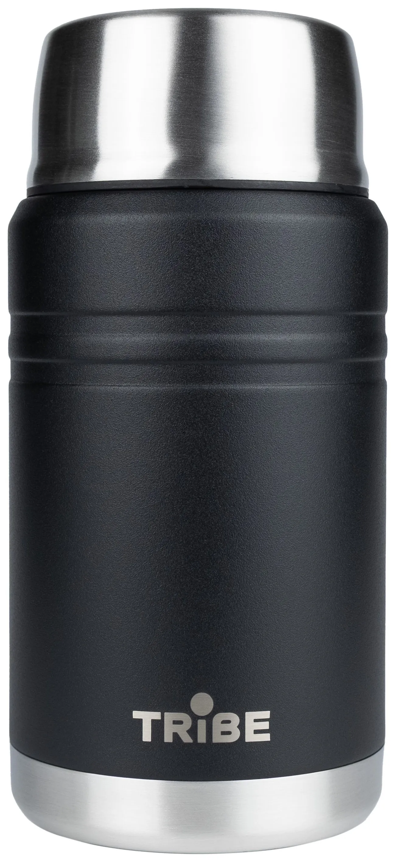 Термос Tribe Food Jar харчовий 0,7 л T-DE-0023, black (T-DE-0023-black)