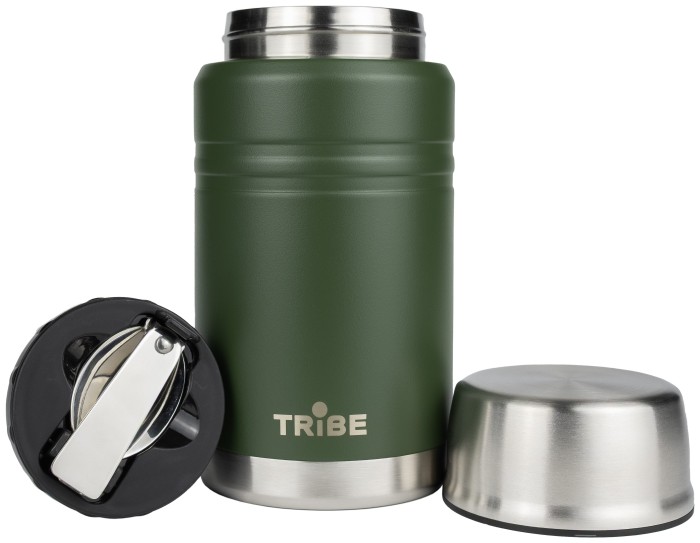Термос Tribe Food Jar харчовий 0,7 л T-DE-0023, black, укр, укр