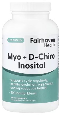 Myo+D-Chiro Inositol - 240 caps