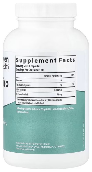 Myo+D-Chiro Inositol - 240 caps