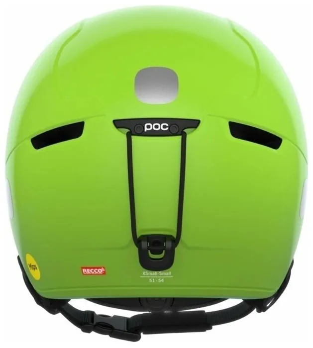 Детский шлем горнолыжный POC POCito Obex MIPS, Fluorescent Yellow/Green, XS/S