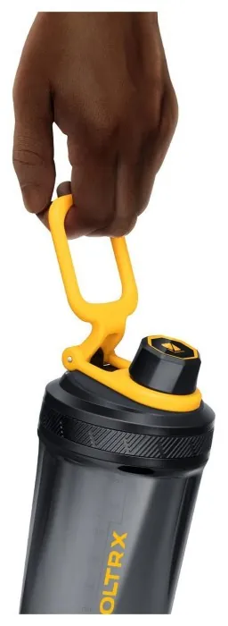 Шейкер спортивний електричний VOLTRX Gallium 700 мл. Tritan Yellow