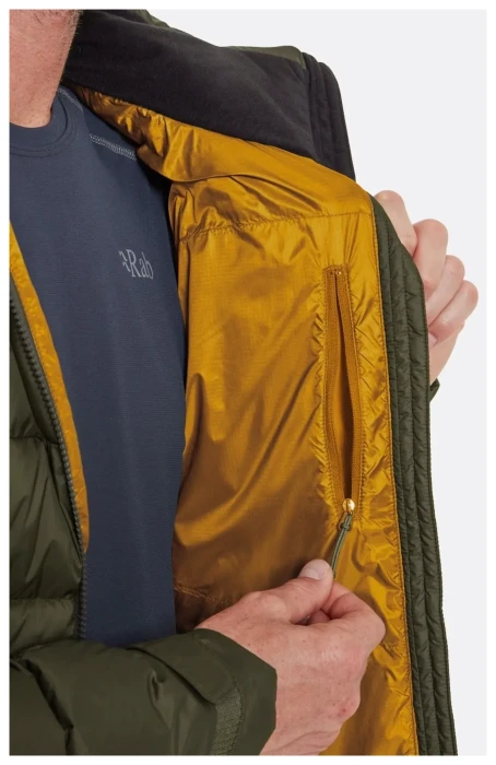 Зимова чоловіча куртка Rab Ascent Jacket, Graphene