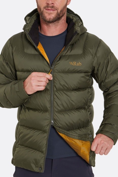 Зимова чоловіча куртка Rab Ascent Jacket, Graphene
