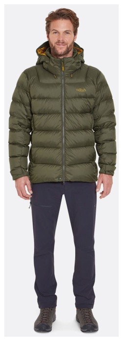 Зимова чоловіча куртка Rab Ascent Jacket, Graphene