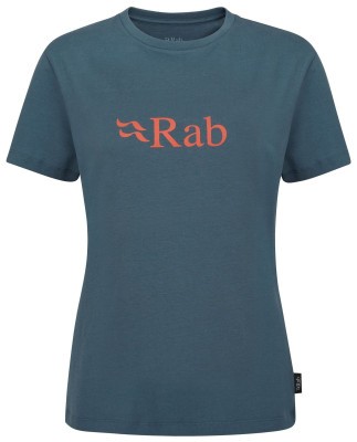 Футболка женская Rab Tuku Logo Tee Wmns, Orion Blue, 10